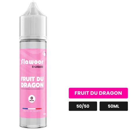 E-liquide Fruit du Dragon de Flawoor, 50 ml, saveur fruit du dragon.