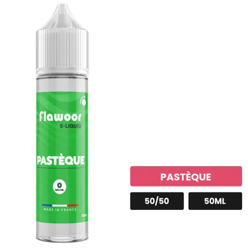 E-liquide Pastèque de Flawoor, 50 ml, saveur pastèque.