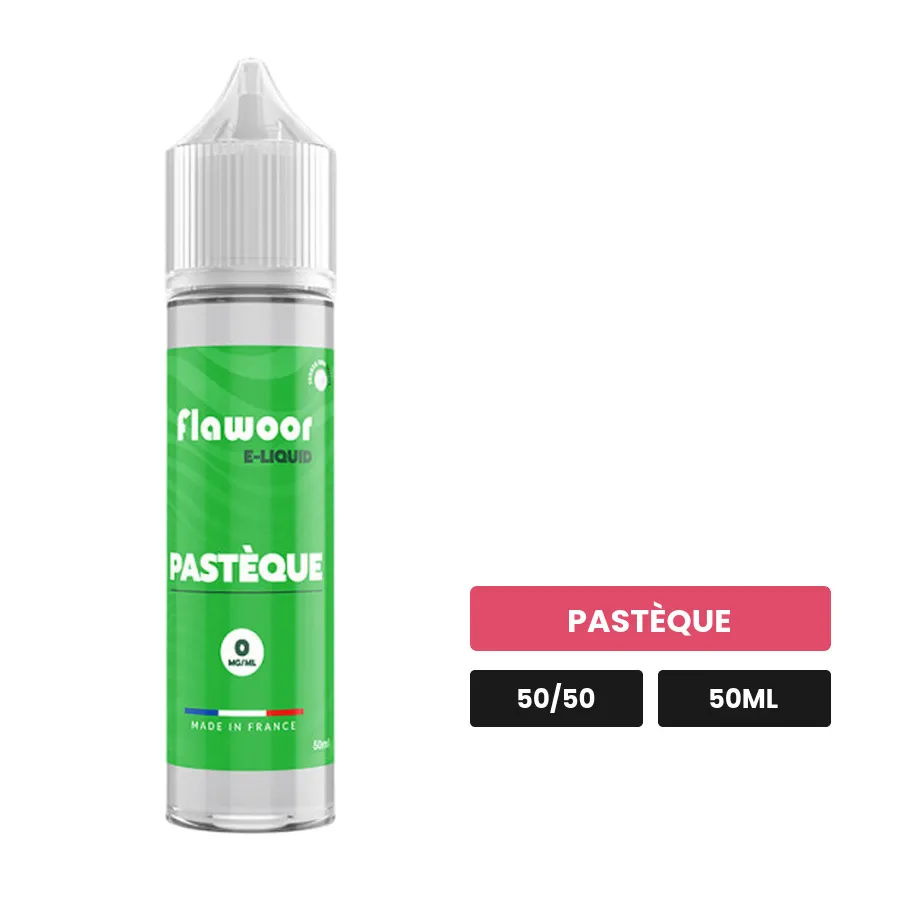 E-liquide Pastèque de Flawoor, 50 ml, saveur pastèque.