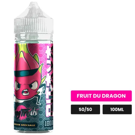 E-liquide Pitaya de Cloud Vapor, 100 ml, saveur fruit du dragon.
