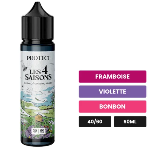 Bonbon Framboise Violette - Printemps - Les 4 Saisons