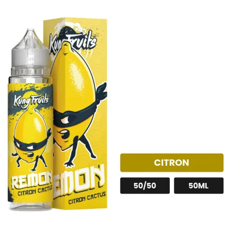 E-liquide Remon de Cloud Vapor, 50 ml, saveur citron.