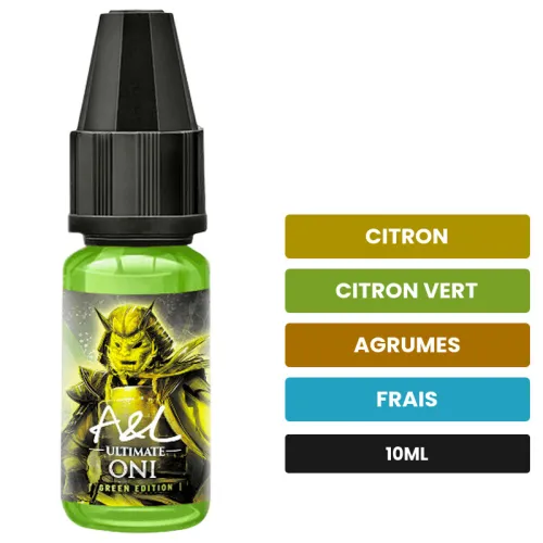 Arome concentre Oni Sweet Edition d'A&l, 10 ml, saveurs citron, citron vert, agrumes et 1 autre, sans nicotine — arôme à.