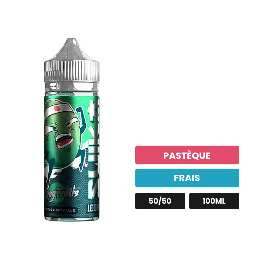 E-liquide Suika de Cloud Vapor, 100 ml, saveurs pastèque et frais.