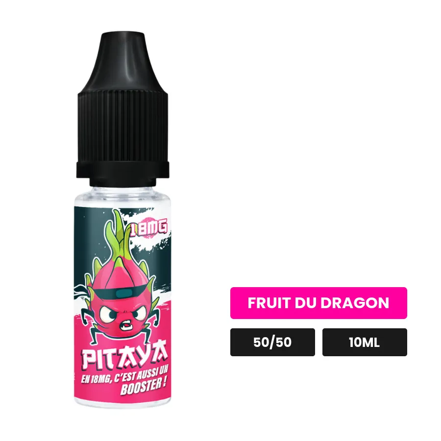E-liquide Pitaya de Cloud Vapor, 10 ml, saveur fruit du dragon.