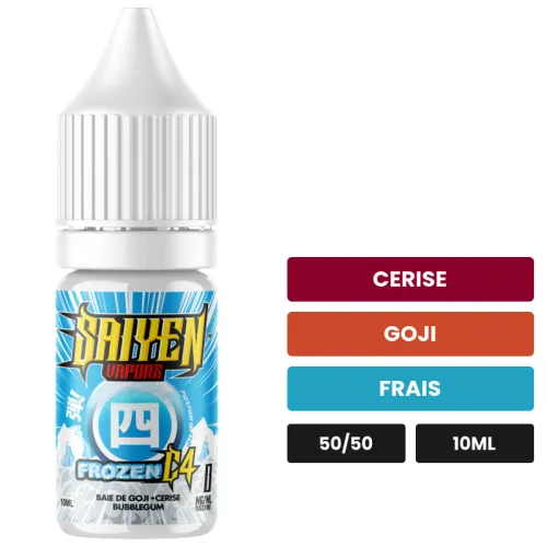 E-liquide Frozen C4 de Swoke, 10 ml, saveurs cerise, goji et frais.