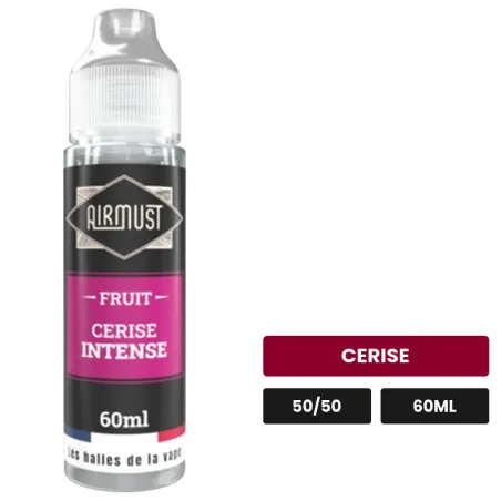 E-liquide Cerise Intense d'Airmust, 60 ml, saveur cerise.