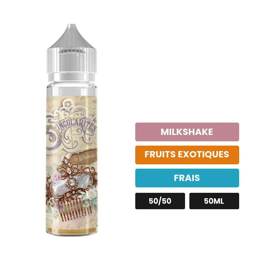 E-liquide Le Milkshake Exotique d'Al-Kimiya, 50 ml, saveurs milkshake, fruits exotiques et frais.