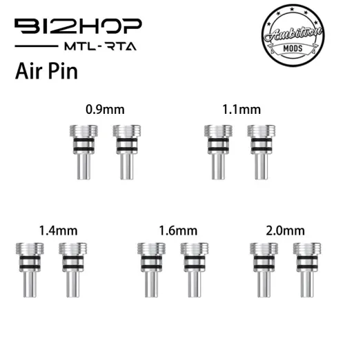 Lot d'air pins Bi2hop MTL RTA