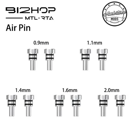 Lot d'air pins Bi2hop MTL RTA