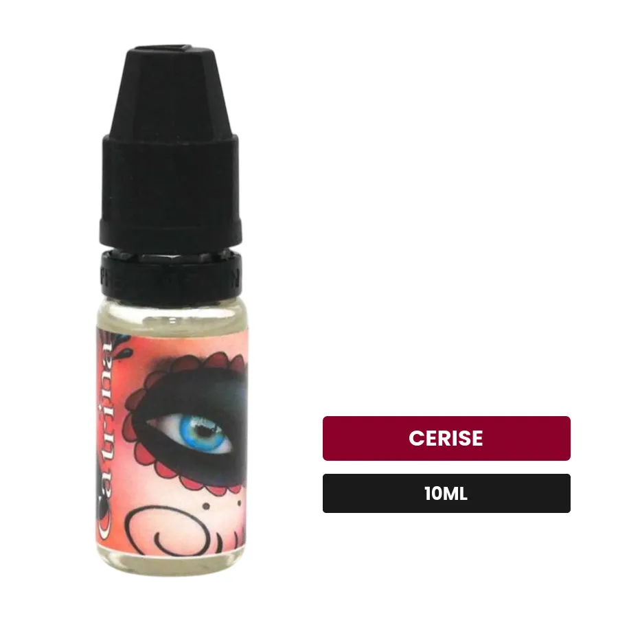 Arome concentre Catrina de LadyBug, 10 ml, saveur cerise, sans nicotine — arôme à diluer de nicotine.