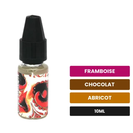 Arome concentre Esperanza de LadyBug, 10 ml, saveurs framboise, chocolat et abricot, sans nicotine — arôme à diluer de.