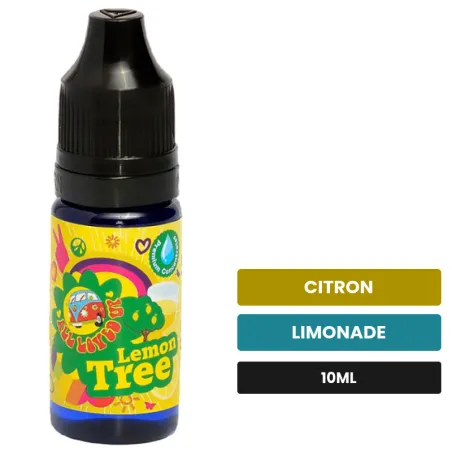 Arome concentre Lemon Tree de Big Mouth, 10 ml, saveurs citron et limonade, sans nicotine — arôme à diluer de nicotine.