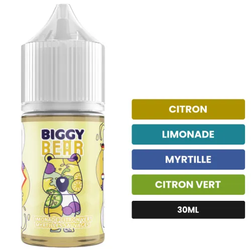 Limonade Citron Vert Myrtilles Sauvages