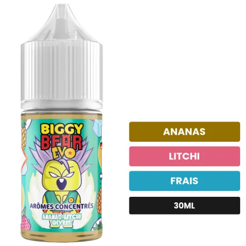 Ananas Litchi Givrés