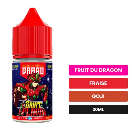 Arome concentre Drago de Swoke, 30 ml, saveurs fruit du dragon, fraise et goji, sans nicotine — arôme à diluer de nicotine.