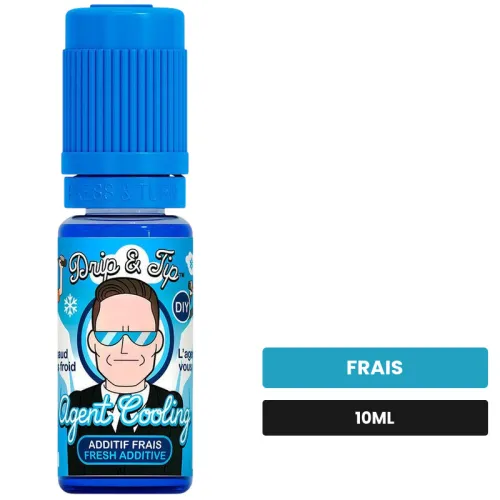 Arome concentre Agent Cooling de Swoke, 10 ml, saveur frais.