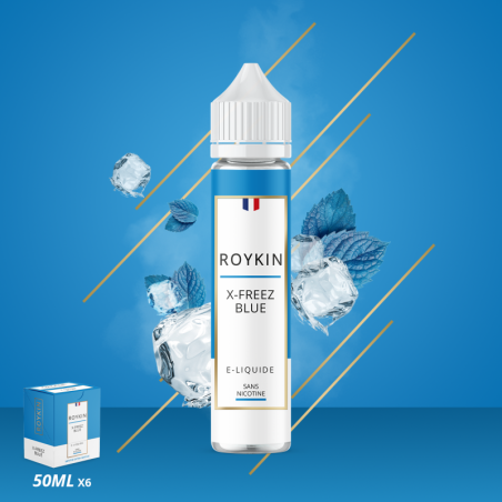 X-Freez Blue Roykin 50ml - 00 mg
