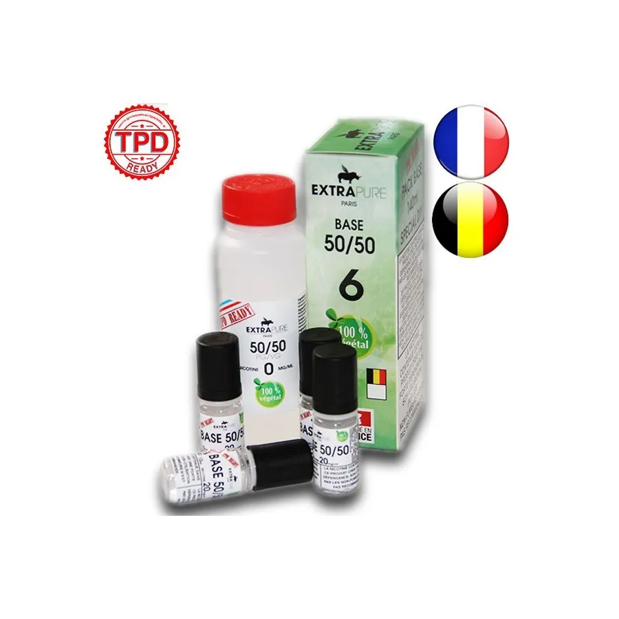 Pack base 140 ml 50/50