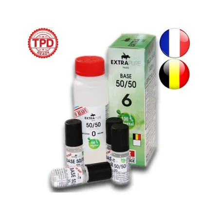 Pack base 140 ml 50/50