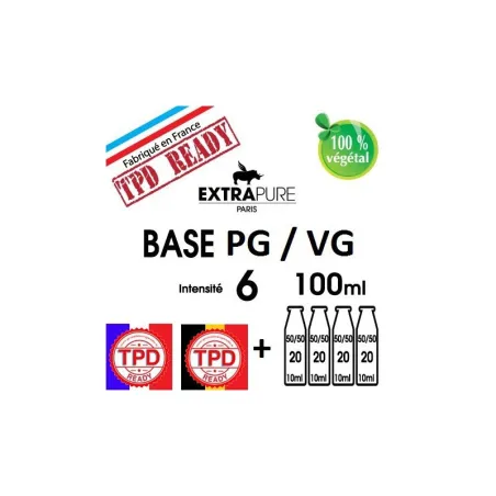 Pack base 140 ml 50/50