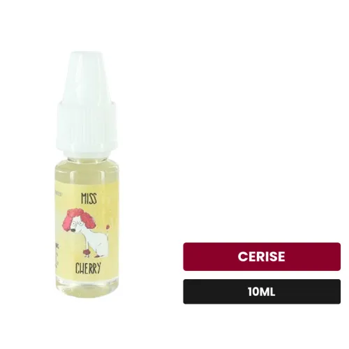 Arome concentre Miss Cherry d'Extrapure, 10 ml, saveur cerise.