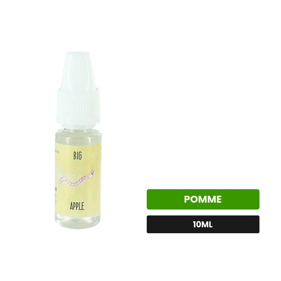 Arome concentre Big Apple d'Extrapure, 10 ml, saveur pomme.