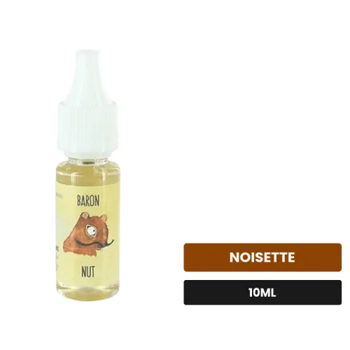 Arome concentre Baron Nut d'Extrapure, 10 ml, saveur noisette.