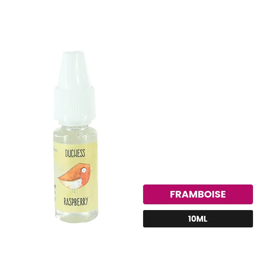 Arome concentre Duchess Raspberry d'Extrapure, 10 ml, saveur framboise.