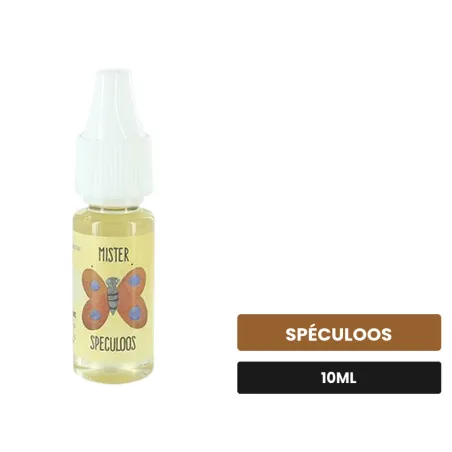 Arome concentre Mister Speculoos d'Extrapure, 10 ml, saveur spéculoos.