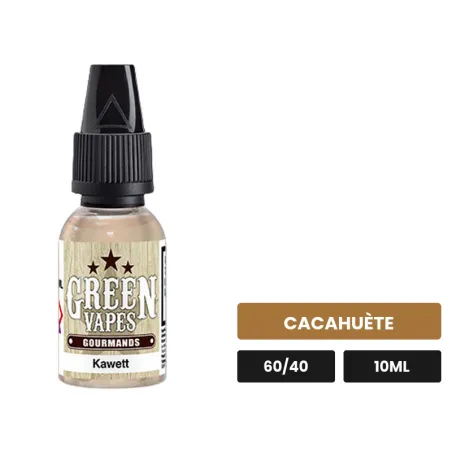 E-liquide Kawett d'Eliquid France, 10 ml, saveur cacahuète.