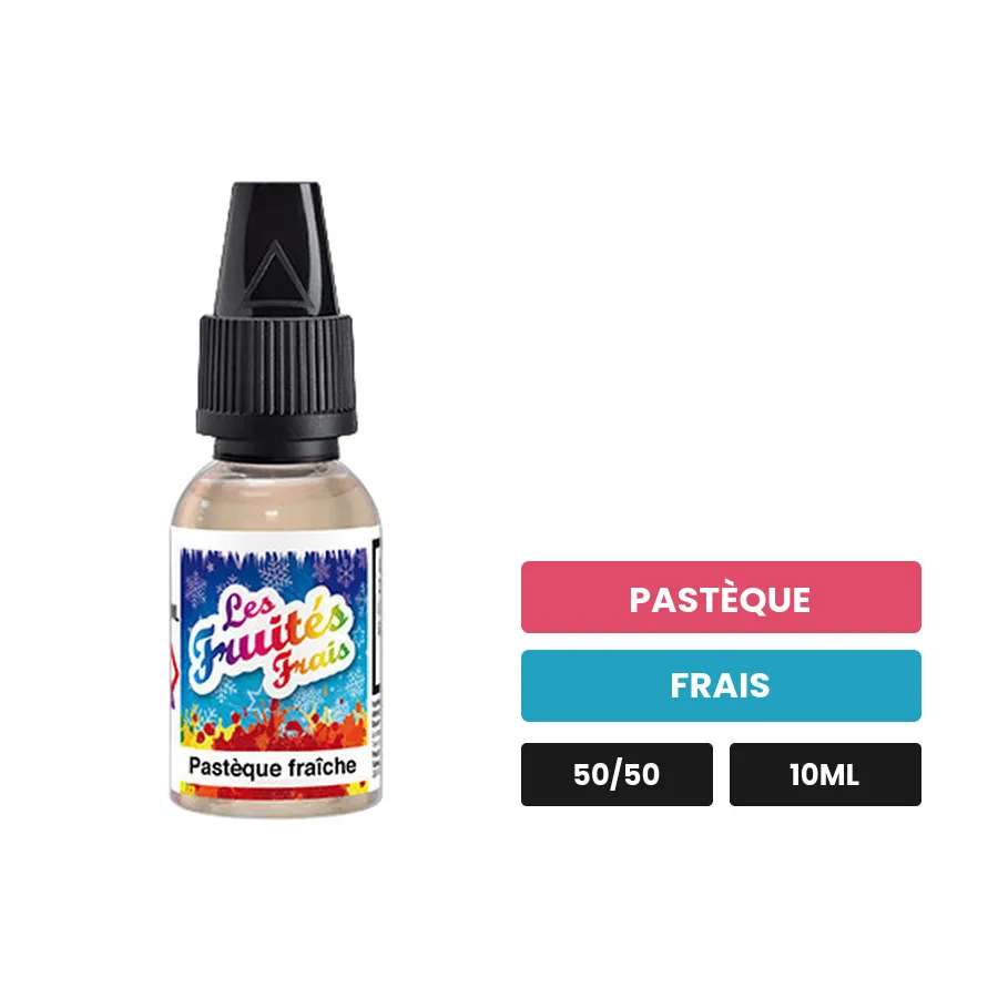E-liquide Pastèque Fraîche d'Eliquid France, 10 ml, saveurs pastèque et frais.