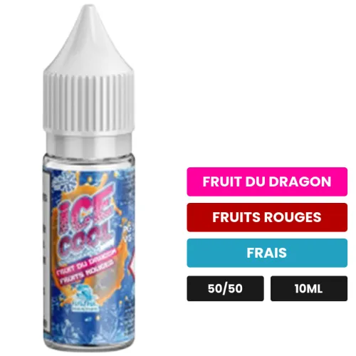 E-liquide Fruit du Dragon Fruits Rouges de Liquidarom, 10 ml, saveurs fruit du dragon, fruits rouges et frais.