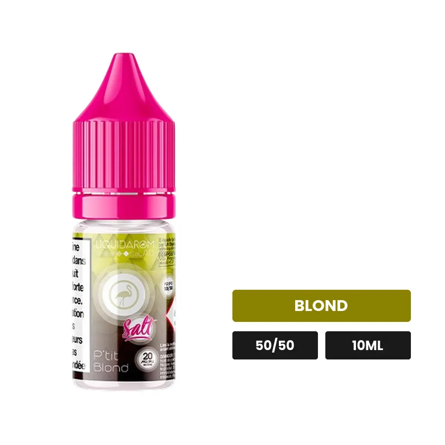 E-liquide Le P'tit Blond de Liquidarom, 10 ml, saveur blond.