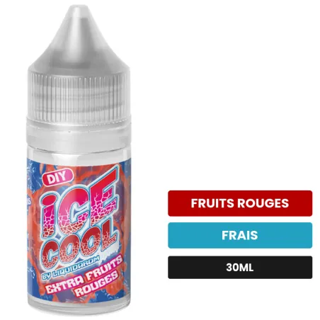 Arome concentre Extra Fruits Rouges de Liquidarom, 30 ml, saveurs fruits rouges et frais.