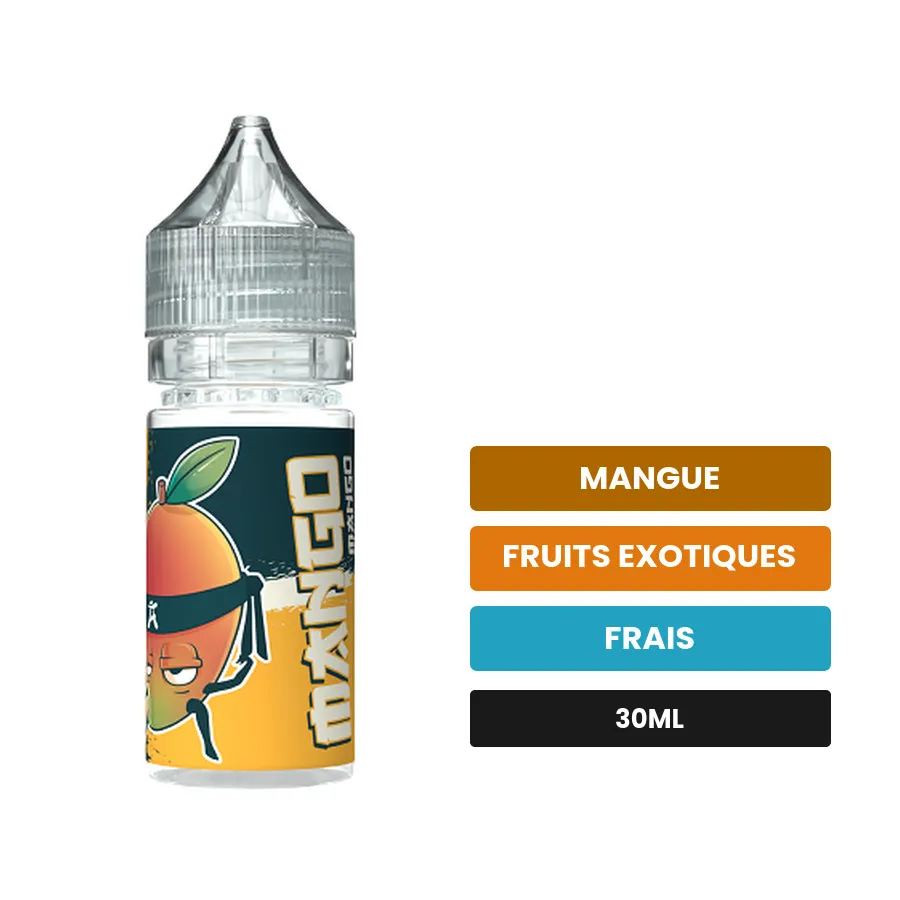 Arome concentre Mango de Cloud Vapor, 30 ml, saveurs mangue, fruits exotiques et frais.