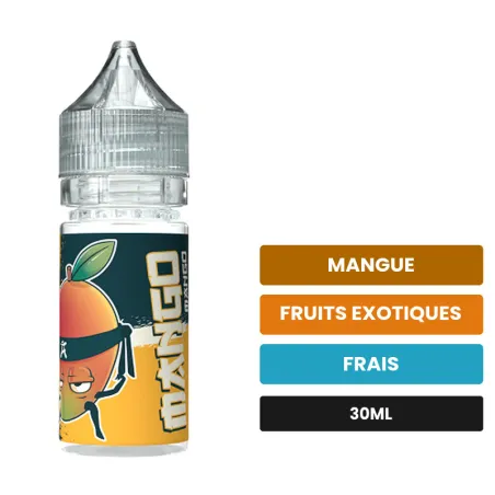 Arome concentre Mango de Cloud Vapor, 30 ml, saveurs mangue, fruits exotiques et frais.