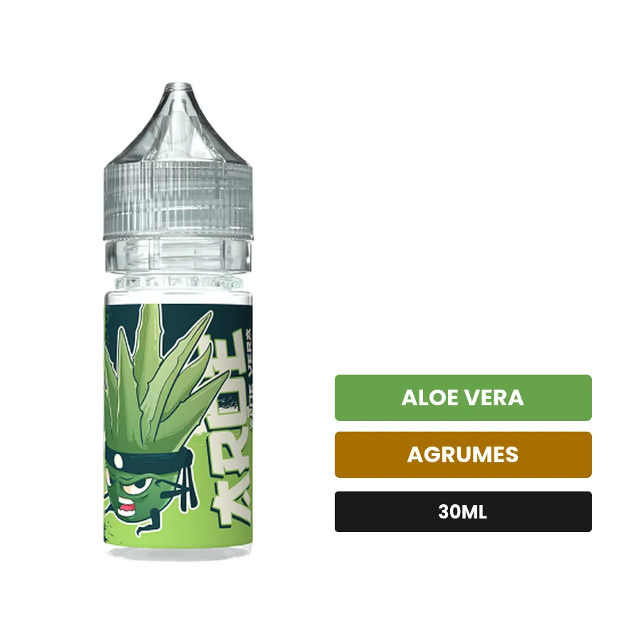 Arome concentre Aroe de Cloud Vapor, 30 ml, saveurs aloe vera et agrumes.
