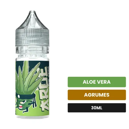 Arome concentre Aroe de Cloud Vapor, 30 ml, saveurs aloe vera et agrumes.