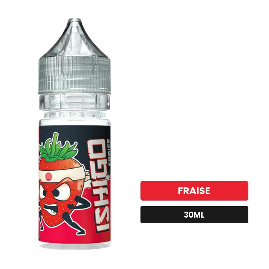 Arome concentre Ishigo de Cloud Vapor, 30 ml, saveur fraise.