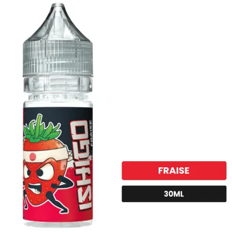 Arome concentre Ishigo de Cloud Vapor, 30 ml, saveur fraise.
