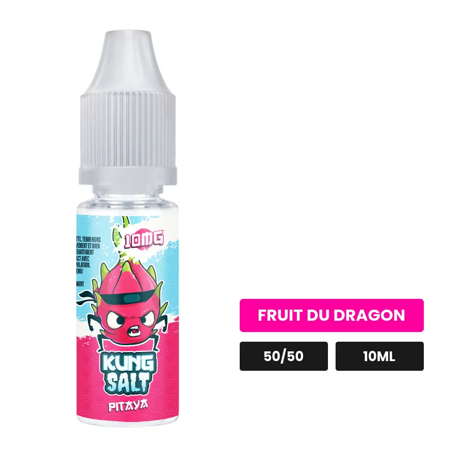 E-liquide Pitaya de Cloud Vapor, 10 ml, saveur fruit du dragon, 10 mg de nicotine.