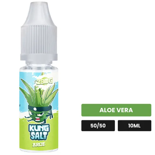 E-liquide Aroe de Cloud Vapor, 10 ml, saveur aloe vera, 10 mg de nicotine.
