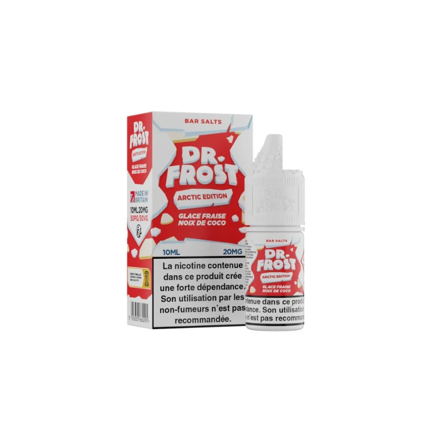 Glace Fraise Noix de Coco