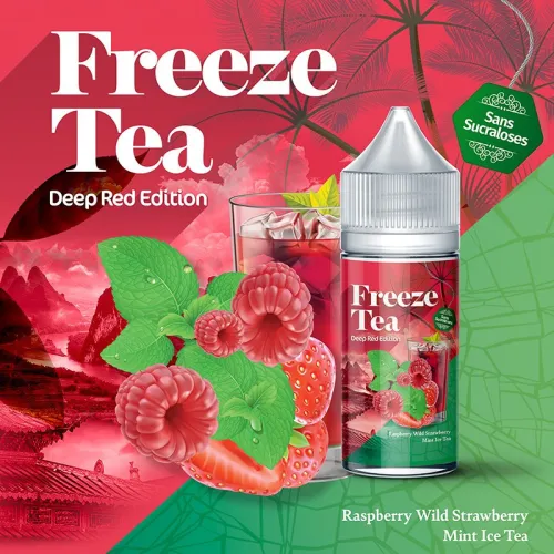Raspberry Mint & Wild Strawberry Ice Tea