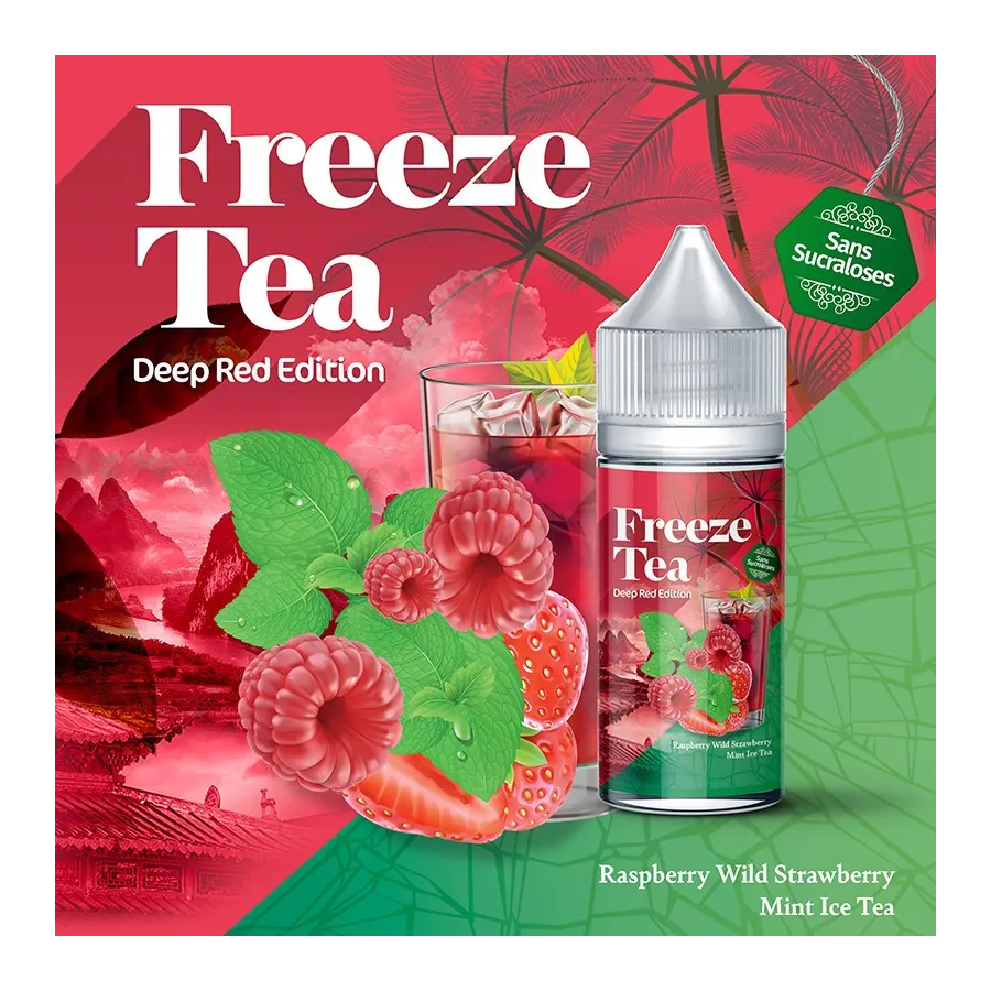 Raspberry Mint & Wild Strawberry Ice Tea