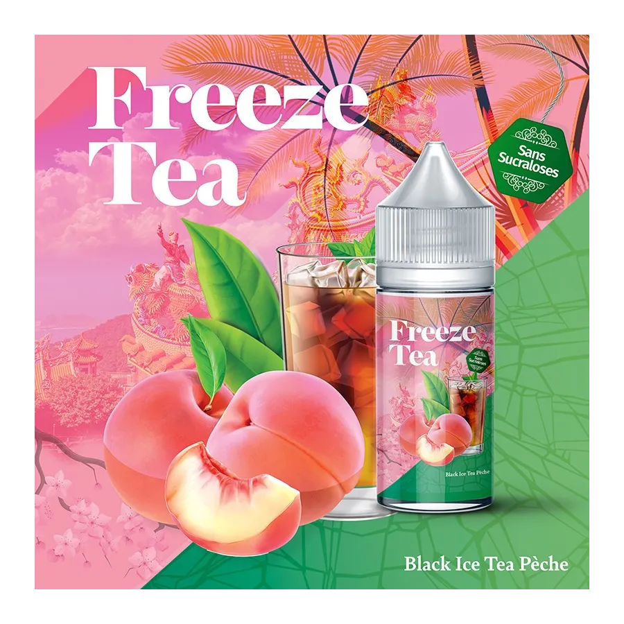 Black Ice Tea Pêche