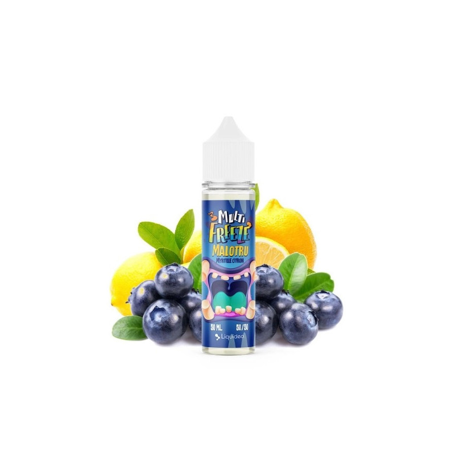 Malotru Myrtille Citron - Multi Freeze Liquideo