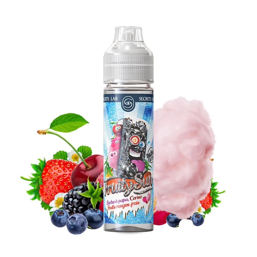 Barbe À Papa Cerise Fruits Rouges Fruity Sun Diamond Edition