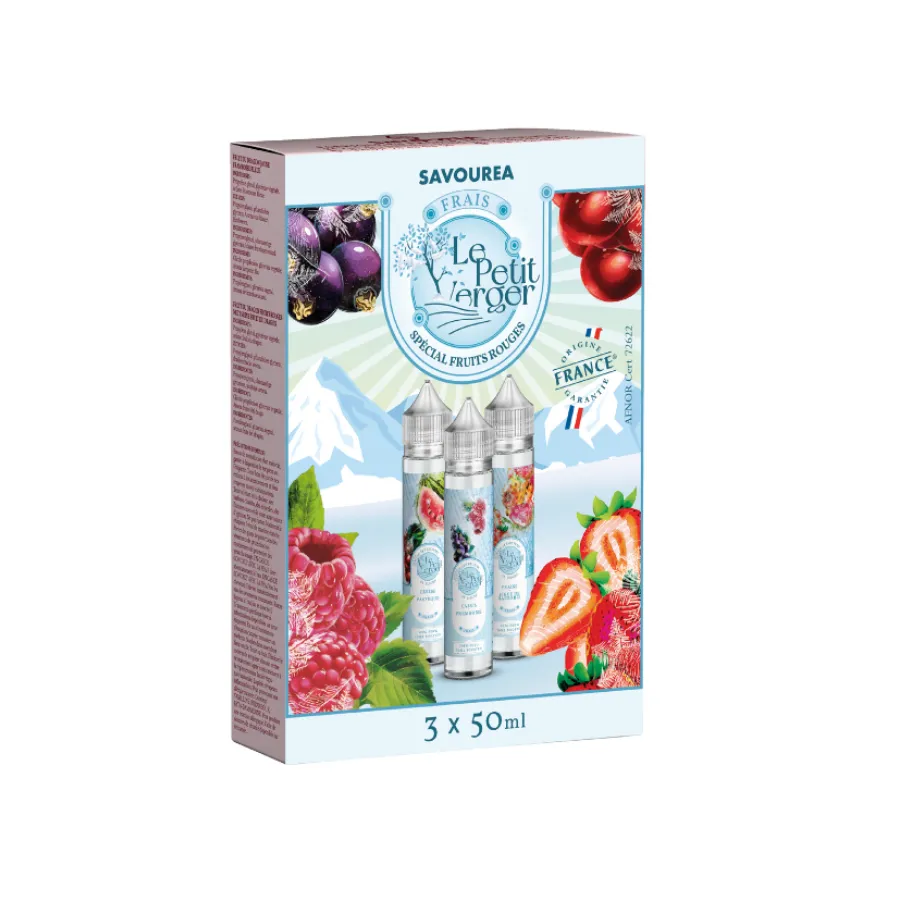Pack 3X - Fruits Rouges